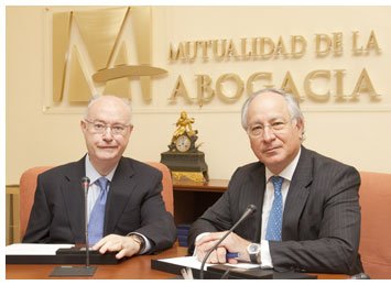 La Mutualidad de la Abogac�a  y "la Caixa" firman un convenio de colaboraci�n dirigido a m�s de 155.000 mutualistas