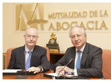 La Mutualidad de la Abogac�a y "la Caixa" firman un convenio de colaboraci�n dirigido a m�s de 155.000 mutualistas