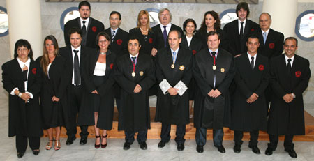 El Colegio de Abogados de M�laga acoge el acto de jura de ocho nuevos letrados