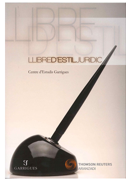 Llibre d�Estil Jur�dic. Colecci�n: Monograf�as (Aranzadi)
