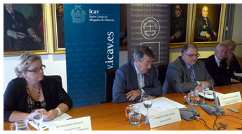 El decano del Ilustre Colegio de Abogados de Valencia (ICAV), Francisco Real, ha presentado en rueda de prensa el Centro de Mediaci�n del ICAV 