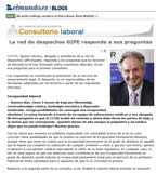 GIPE Espa�a se hace cargo del consultorio laboral de El Mundo online