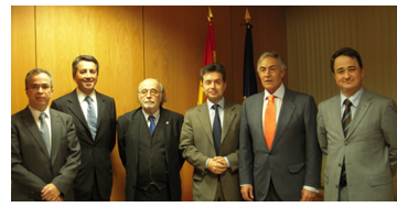 L�pez y Garc�a de la Serrana, �lvarez Cami�a, Medina Crespo, Lozano Arag��s, Barrero Valverde e �scar de Hoyos