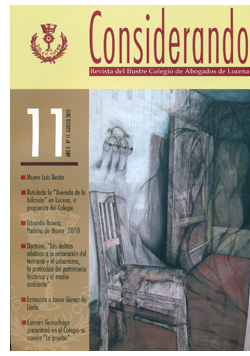 �Considerando� editado por el Ilustre Colegio de Abogados de Lucena