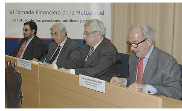 Jornada en la Mutualidad de la Abogac�a sobre el futuro de las pensiones p�blicas y privadas