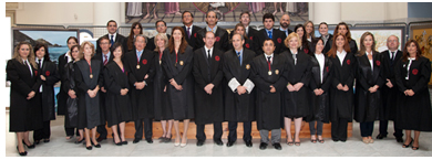 M�laga cuenta con 17 nuevos letrados 