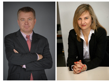 M�nica Weimann y Michael Fries, vicepresidentes de la Asociaci�n Hispano-Alemana de Juristas