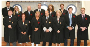 El Colegio de Abogados de M�laga acoge el acto de juramento de 5 nuevos abogados