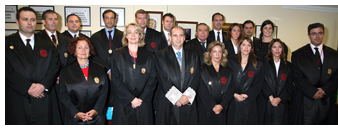 Siete nuevos abogados se incorporan a la abogac�a malague�a