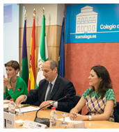 El Colegio de Abogados de M�laga y la Universidad de m�laga clausuran el curso acad�mico 2010-2011 del Master en Abogac�a