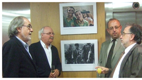 Fot�grafos de reconocido prestigio se ponen a la altura de los ni�os para plasmar sus derechos en im�genes