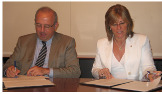 El Departament de Just�cia firma con el Consell de l�Advocacia Catalana el Convenio para la prestaci�n del servicio de orientaci�n jur�dica en los centros penitenciarios de Catalunya