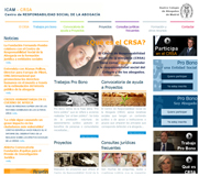 La p�gina Web del Centro de Responsabilidad Social de la Abogac�a del ICAM, crea una secci�n con informaci�n jur�dica dirigida a las ONGs