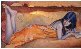 Ana Rold�n expone su obra m�s �ntima en el Colegio de Abogados de M�laga