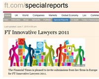 Garrigues, despacho m�s innovador de Europa Continental