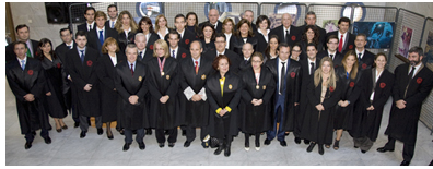 El Colegio de Abogados de M�laga acoge una multitudinaria jura de abogados