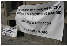 Las Asociaciones del Turno de Oficio de Madrid piden al ICAM una sanci�n disciplinaria para la consejera madrile�a Pla�iol