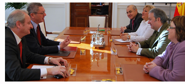 Encuentro entre el Ministro de Justicia y la Asociaci�n Profesional de la Magistratura