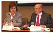 El presidente del CGAE y la defensora del Pueblo inauguran una Jornada sobre CIES