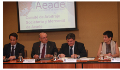 Aeade presenta el Comit� de Arbitraje Societario y Mercantil