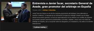 Ver entrevista con Javier Iscar en Lawyerpress TV