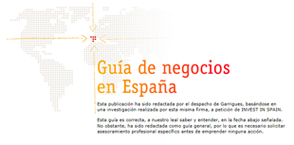INVEST IN SPAIN y Garrigues presentan las principales novedades de la Gu�a de Negocios en Espa�a 2012