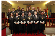 Los nuevos miembros de la Junta de Gobierno del Colegio de Abogados de Granada toman posesi�n de sus cargos