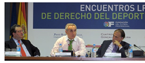 Expertos juristas de toda Espa�a en la II Jornada de Derecho Deportivo que organiza Tebas & Coiduras hoy en Madrid