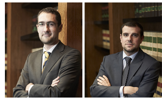 Gonzalo Cer�n, Socio Olleros Abogados y Jaime Aguilar, Asociado Olleros Abogados