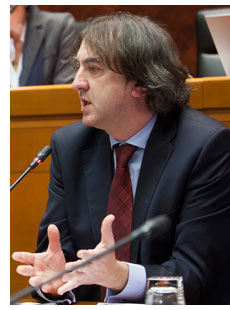 Carlos Javier Gal�n, asesor jur�dico de ADEVIF