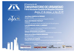 Firma acuerdo de colaboraci�n entre la Asociaci�n Espa�ola de Abogados Urbanistas y la Agrupaci�n de J�venes Abogados de Madrid