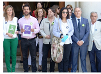 Manifestaci�n de abogados para pedir la retirada del Proyecto de Ley de Justicia Gratuita