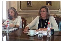 Sonia Gumpert reclama a Gallard�n que cuente con la Abogac�a para las reformas que quiere impulsar en la Justicia