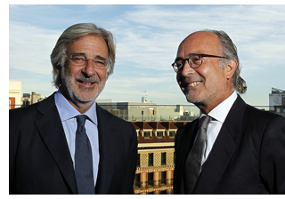 Rafael Fontana y Emilio Cuatrecasas