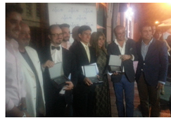 AJA Madrid premia a Jes�s Villegas, Mijail R. Bayton, Oscar Palet y Fernando de Rasche por su labor dentro de mundo jur�dico
