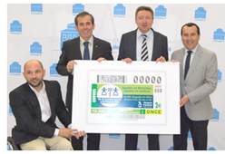 El Colegio de Abogados de M�laga y la ONCE presentan el cup�n dedicado al D�a de la Justicia Gratuita y del Turno de Oficio 