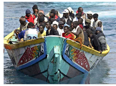 El CGAE pide un protocolo especial para poder atender a la oleada de inmigrantes en las costas espa�olas