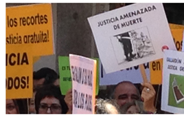 El Colegio de Abogados de Granada inicia el calendario de paros en el servicio de asistencia letrada como protesta por la Ley de Justicia Gratuita