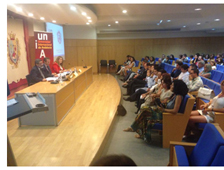 El Colegio de Abogados de M�laga y la UNIA entregan nuevos t�tulos