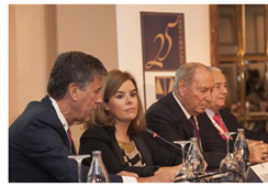 La vicepresidenta S�enz de Santamar�a destaca la importancia del arbitraje como elemento competitivo de nuestro pa�s 