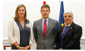 Gumpert y Rusca se reunieron con Catal� para conocer su punto de vista sobre la Ley de Tasas Judiciales