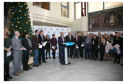 La Declaraci�n de los Derechos Humanos y el Colegio de Abogados de M�laga unidos bajo la lectura del articulado 