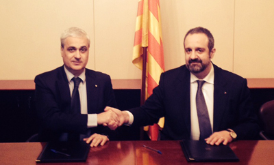 Generalitat y Consell y suscriben un acuerdo que garantiza  la asistencia jur�dica gratuita en Catalunya en el 2015