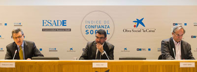 Los espa�oles creen en un futuro mejor, seg�n el �ndice de Confianza Social ESADE - Obra Social �la Caixa�