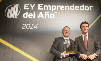 Ernesto Antol�n, presidente de Grupo Antol�n, ganador del Premio Emprendedor de A�o 2014 de EY