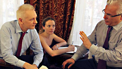 Baltasar Garz�n reclama a autoridades suecas y brit�nicas que respeten los derechos de Assange