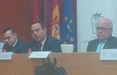 Miguel Temboury, padrino de la sección de derecho bancario del ICAM