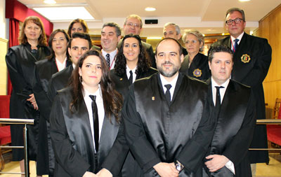 Cinco nuevos letrados se han incorporado hoy al Colegio de Abogados de Jaén