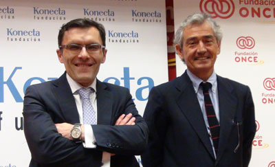 Fundación ONCE y Konecta colaboran para insertar laboralmente a 150 personas con discapacidad