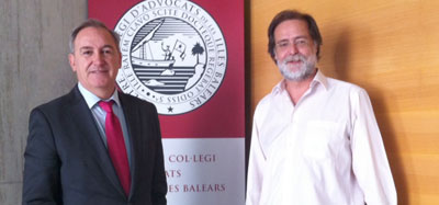 La PIMEM y el Colegio de Abogados Balear acuerdan crear un frente común contra las tasas judiciales